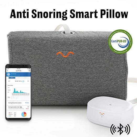 10Minds Anti Snore Pillow with Memory Foam