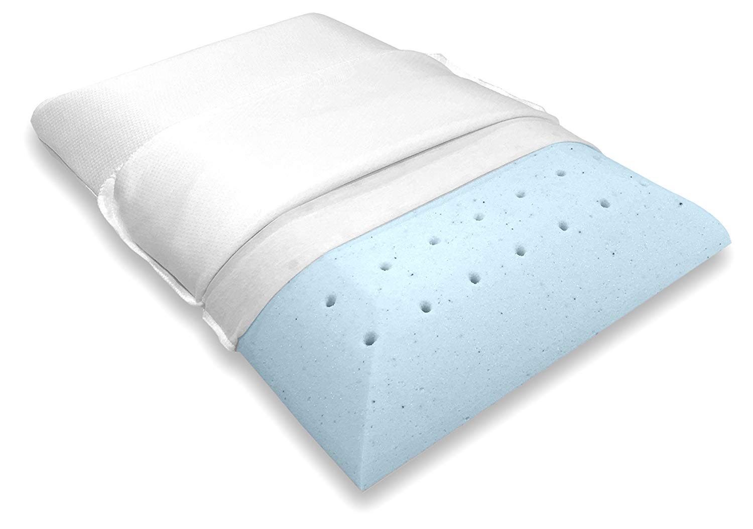 Bluewave Bedding Gel Memory Foam Pillow