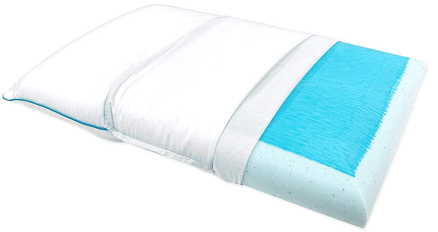 Bluewave Bedding Gel Memory Foam Pillow