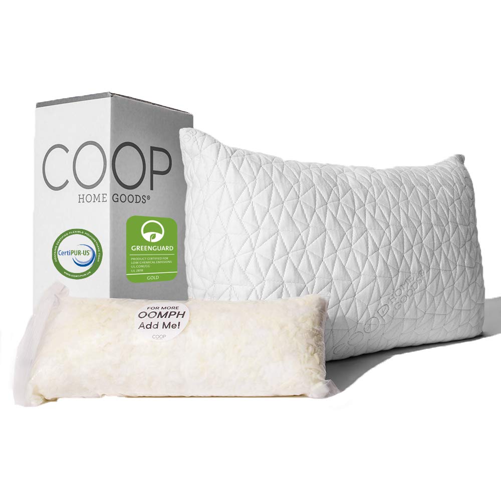 Coop Home Goods Premium Adjustable Loft Pillow