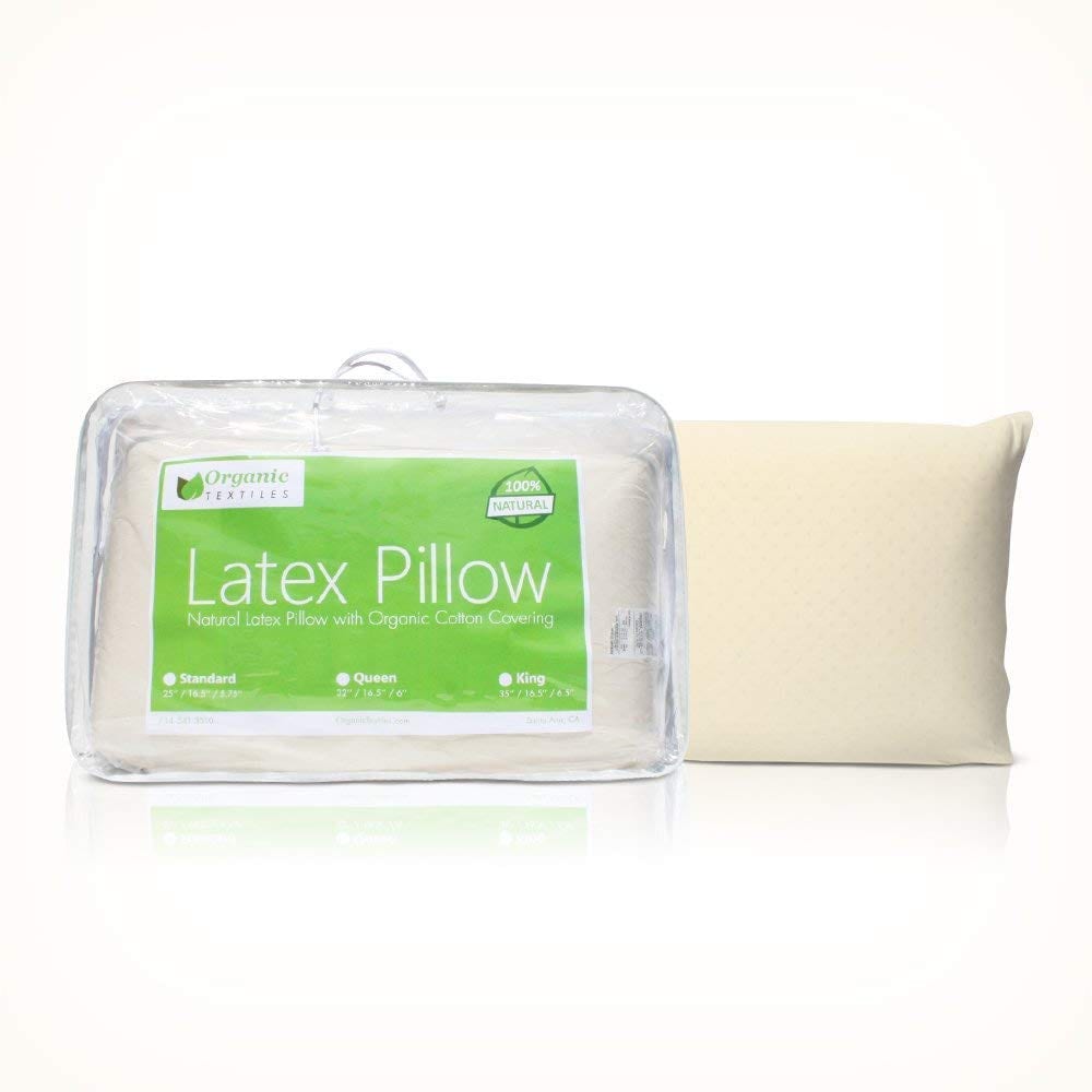 Organic Textiles Natural Latex Pillow