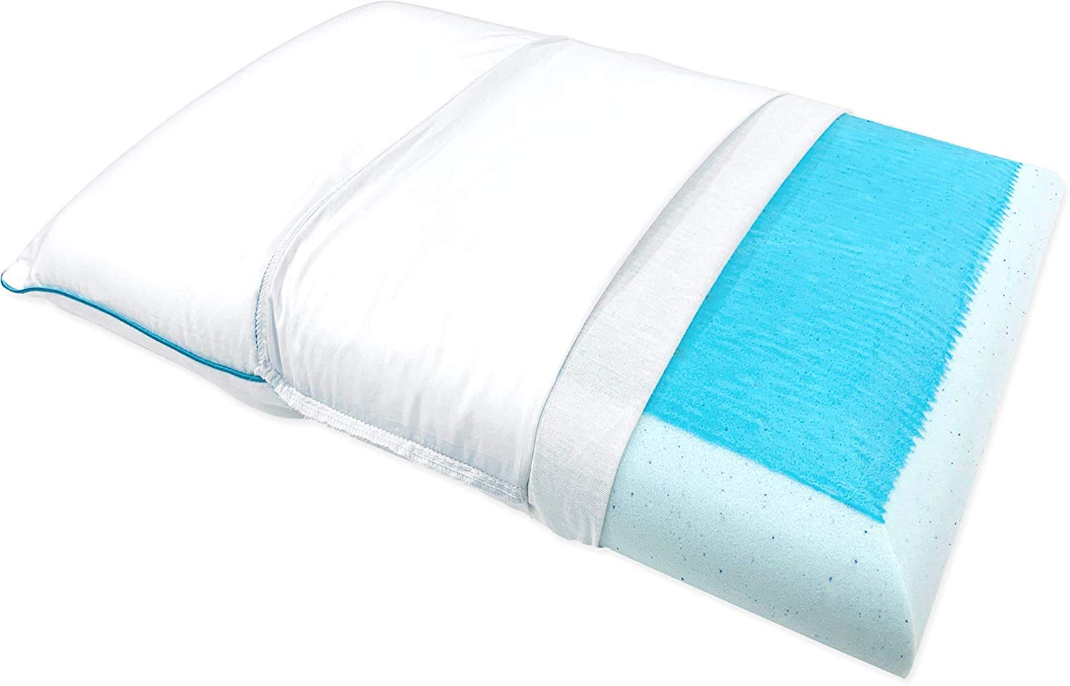 Bluewave Bedding Gel Memory Foam Pillow