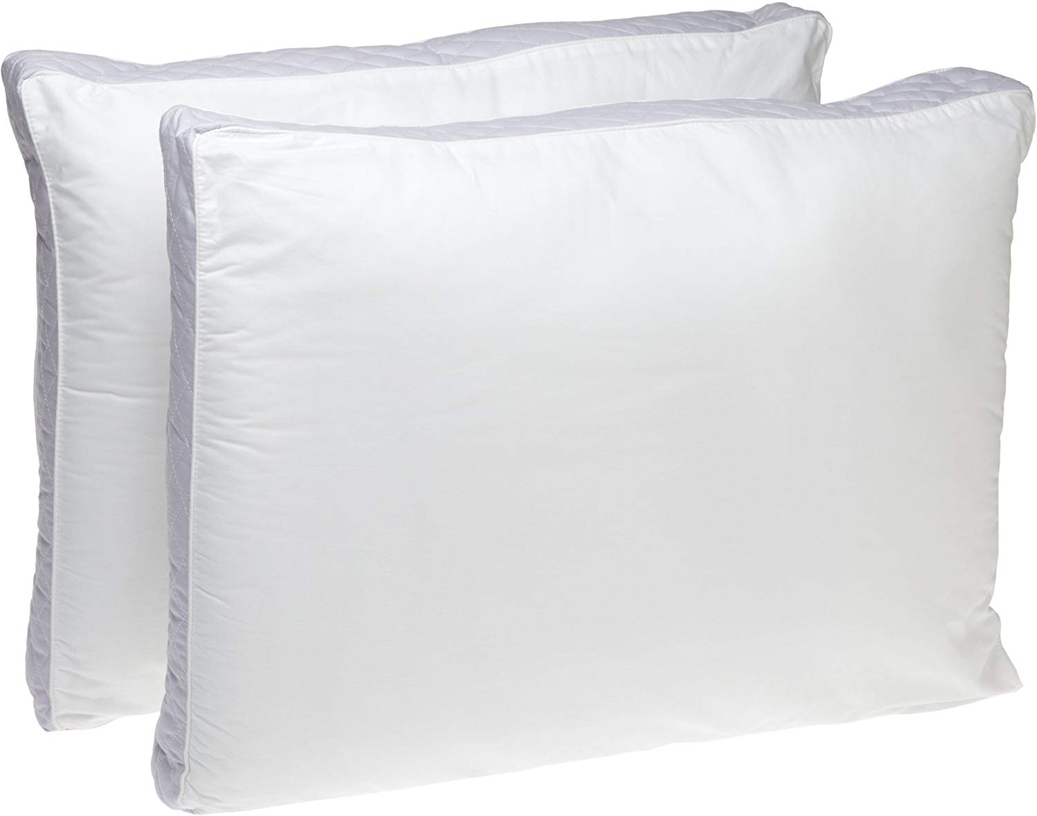 Perfect Fit Gusseted Quilted Pillow (Set of 2)