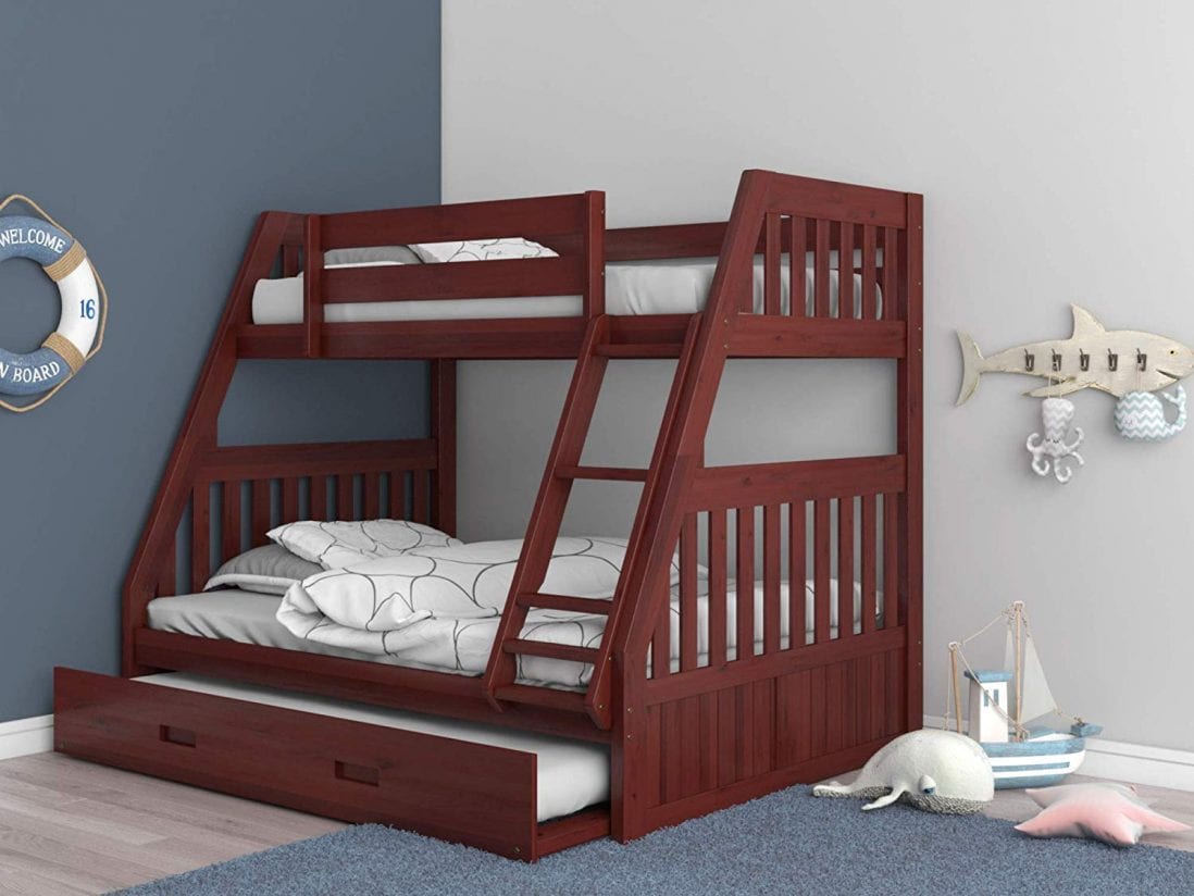 Discovery World Furniture Twin Over Full Bunk Bed