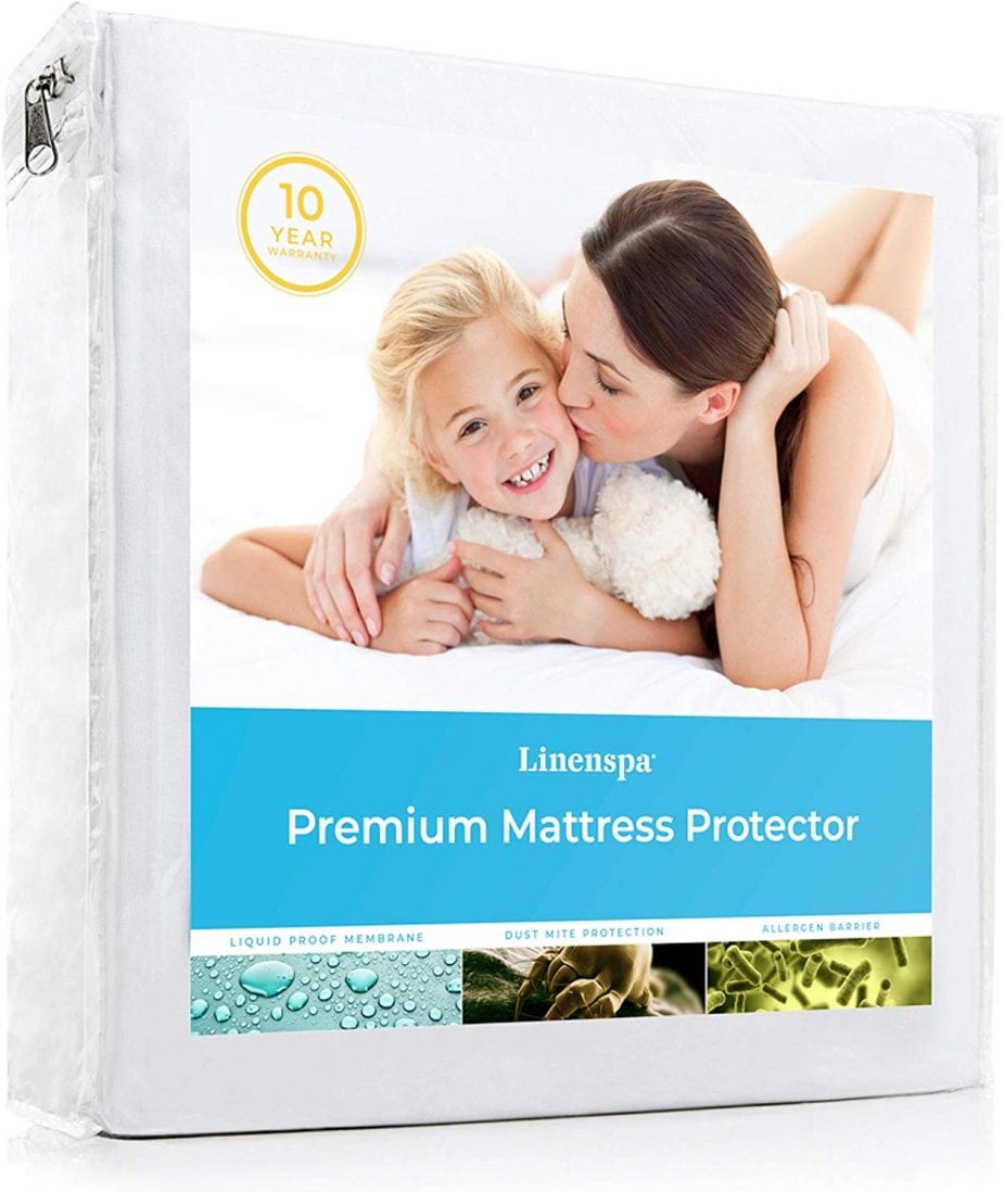 Linenspa Smooth Fabric Mattress Protector