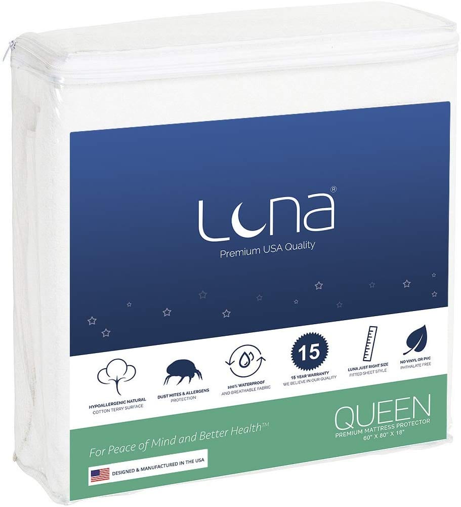 Luna Hypoallergenic Mattress Protector