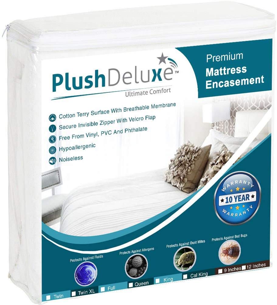 PlushDeluxe Premium Zippered Encasement