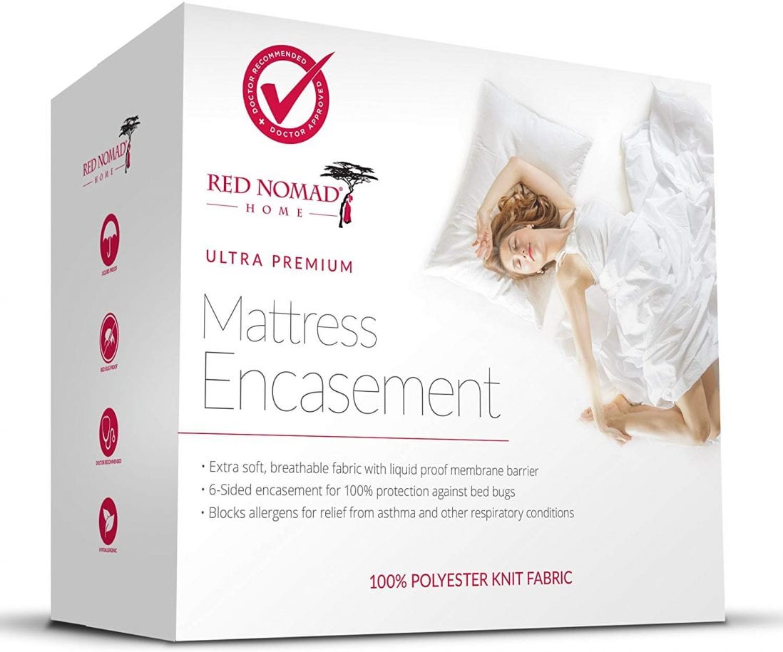 Red Nomad Waterproof Mattress Encasement