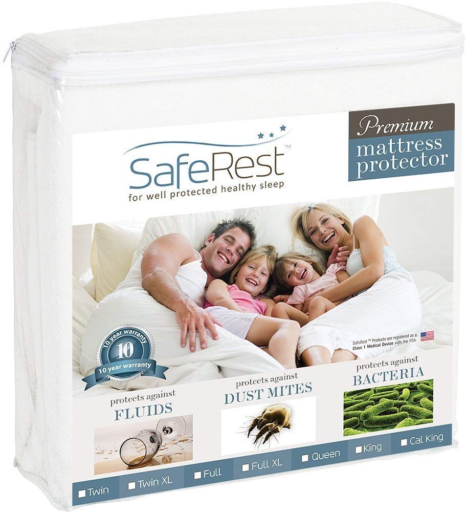 SafeRest Hypoallergenic Mattress Pad