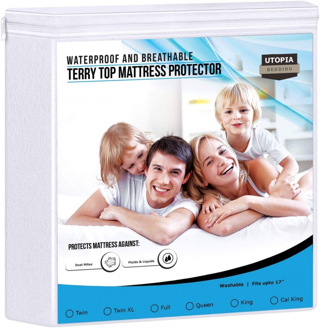 Utopia Bedding Waterproof Mattress Pad