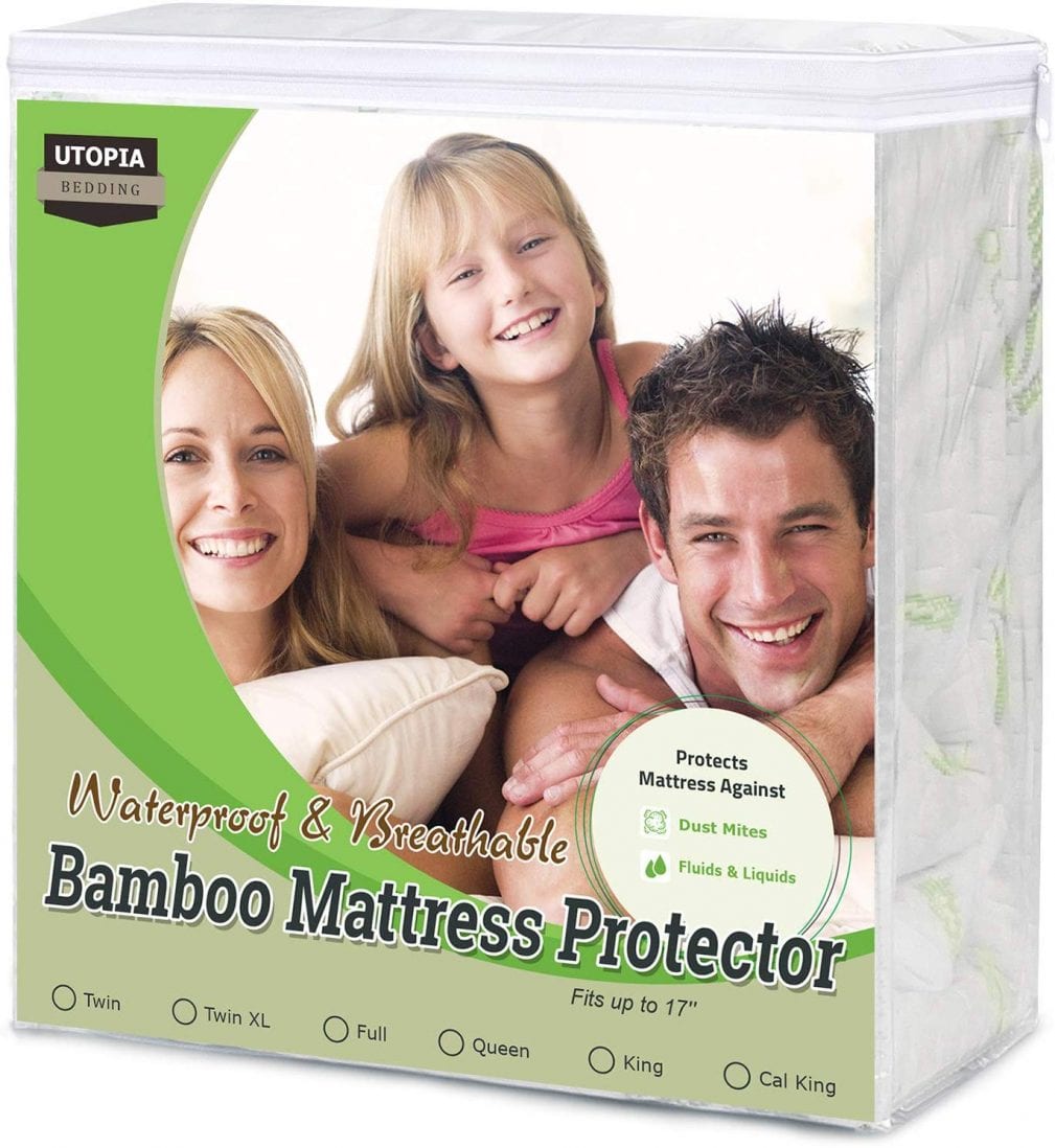 Utopia Bedding Bamboo Mattress Protector