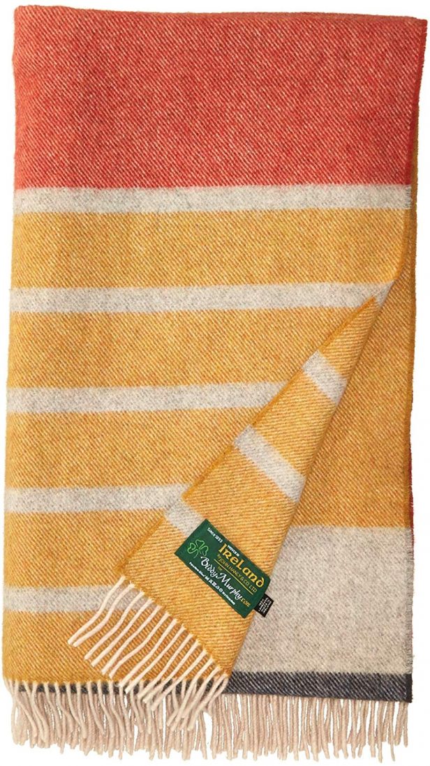 Biddy Murphy Merino Wool Throw Blanket