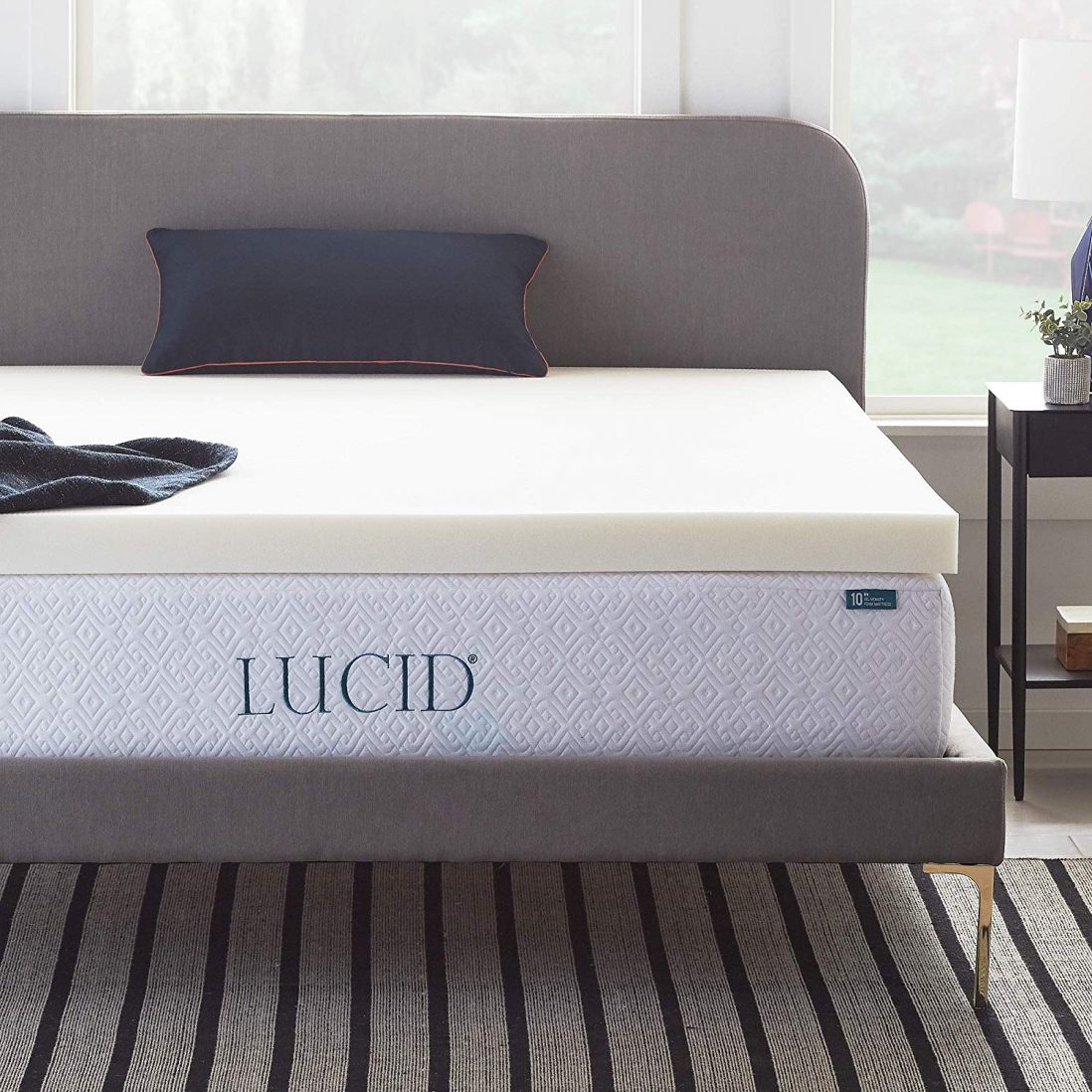 LUCID Ventilated Mattress Topper