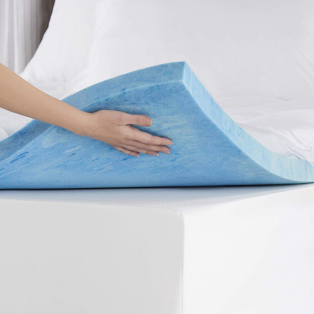 Sleep Innovations Dual Layer Mattress Topper