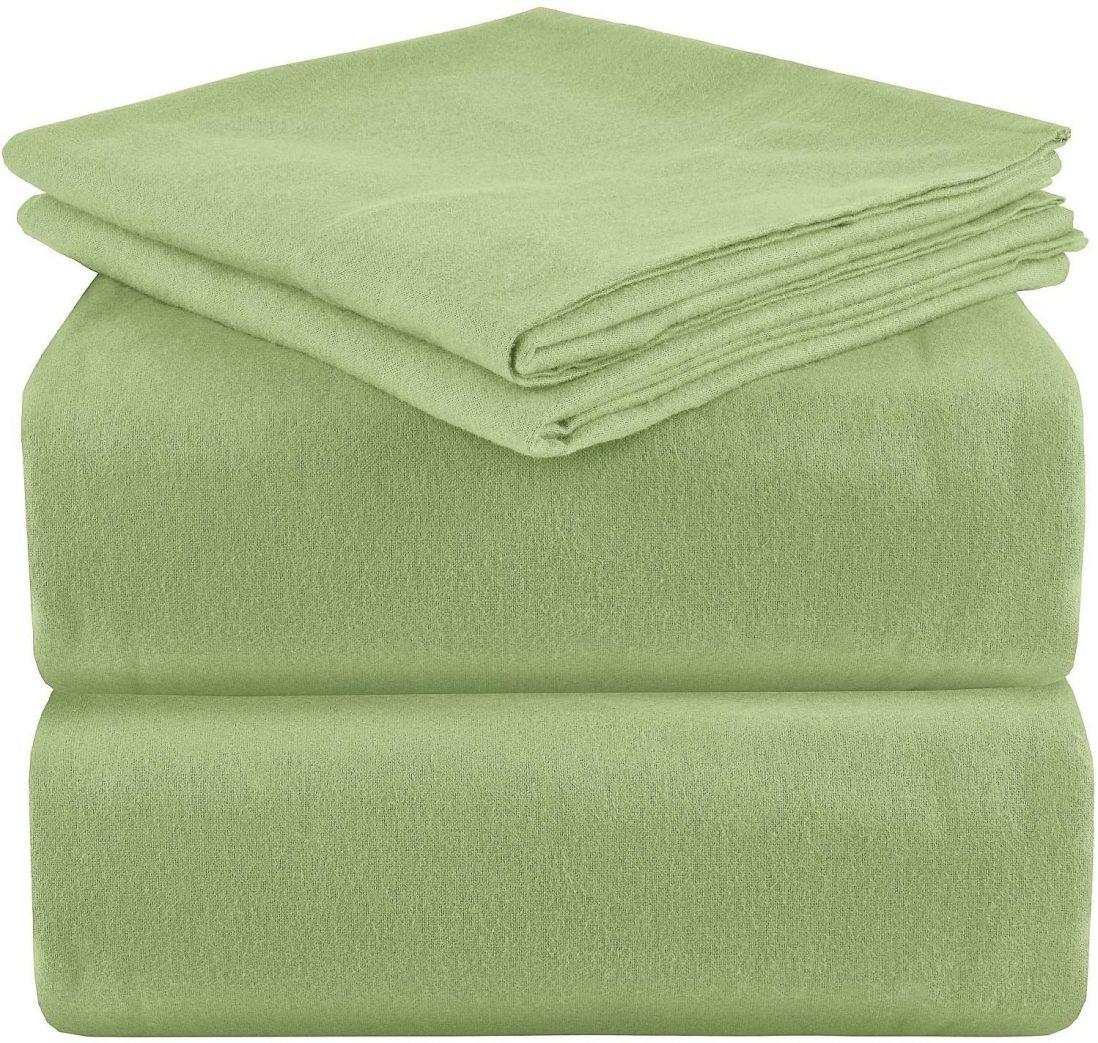 Mellanni Cotton Flannel Sheet Set