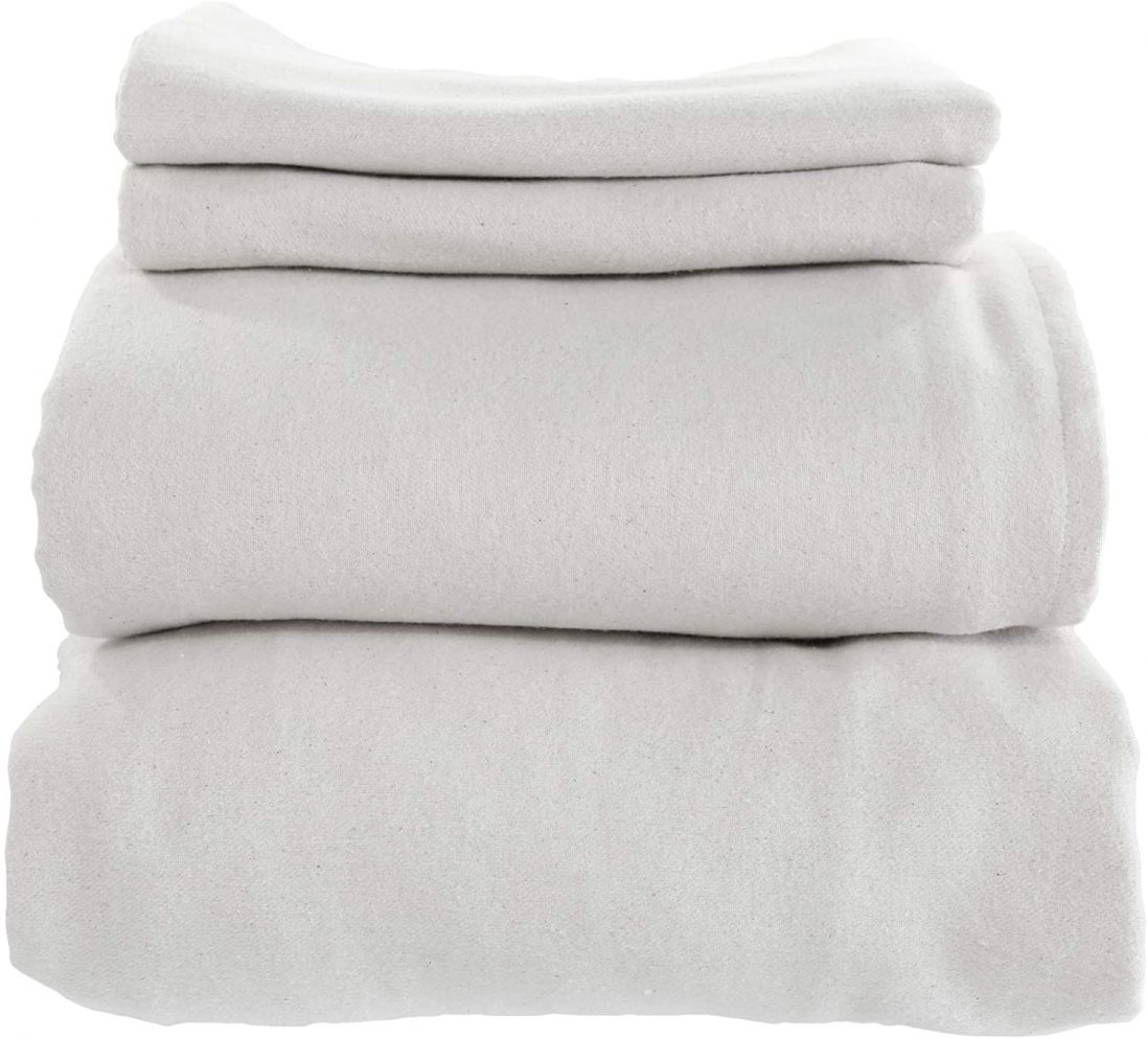 Whisper Organics Organic Cotton Flannel Sheets