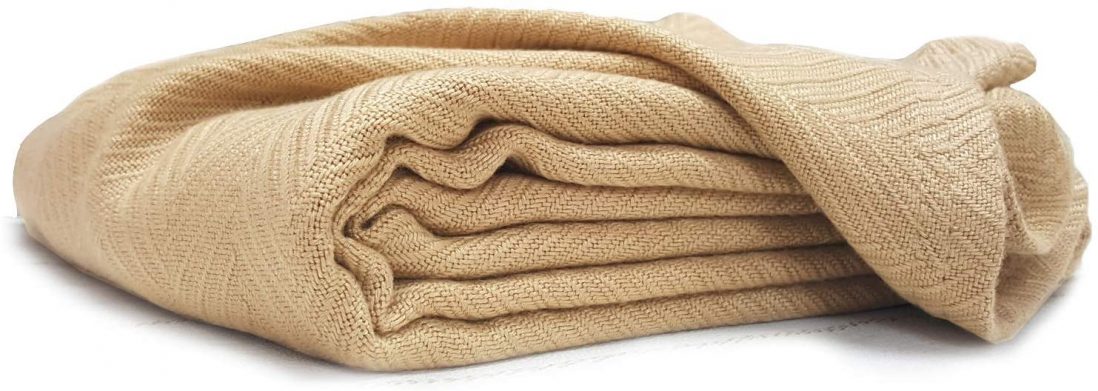 GOHD Bamboo Fiber Throw Blanket